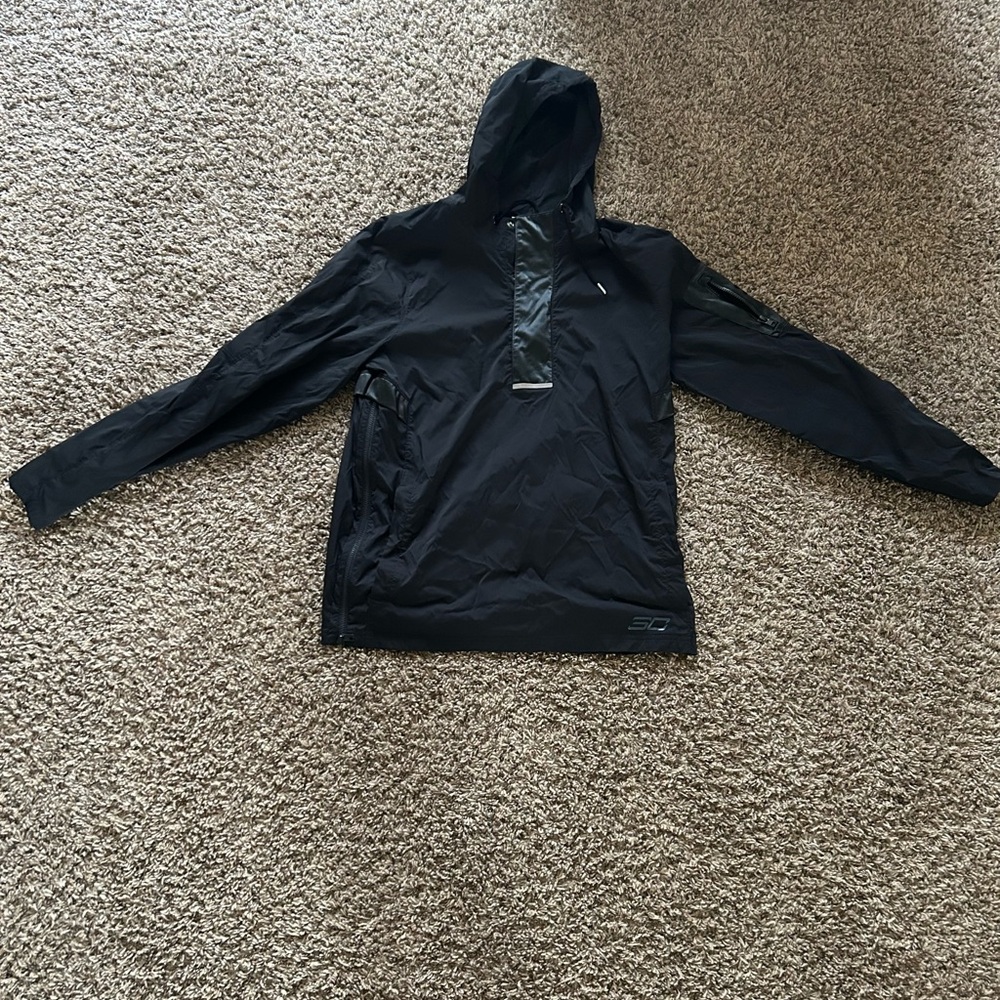 LG Black Windbreaker Jacket